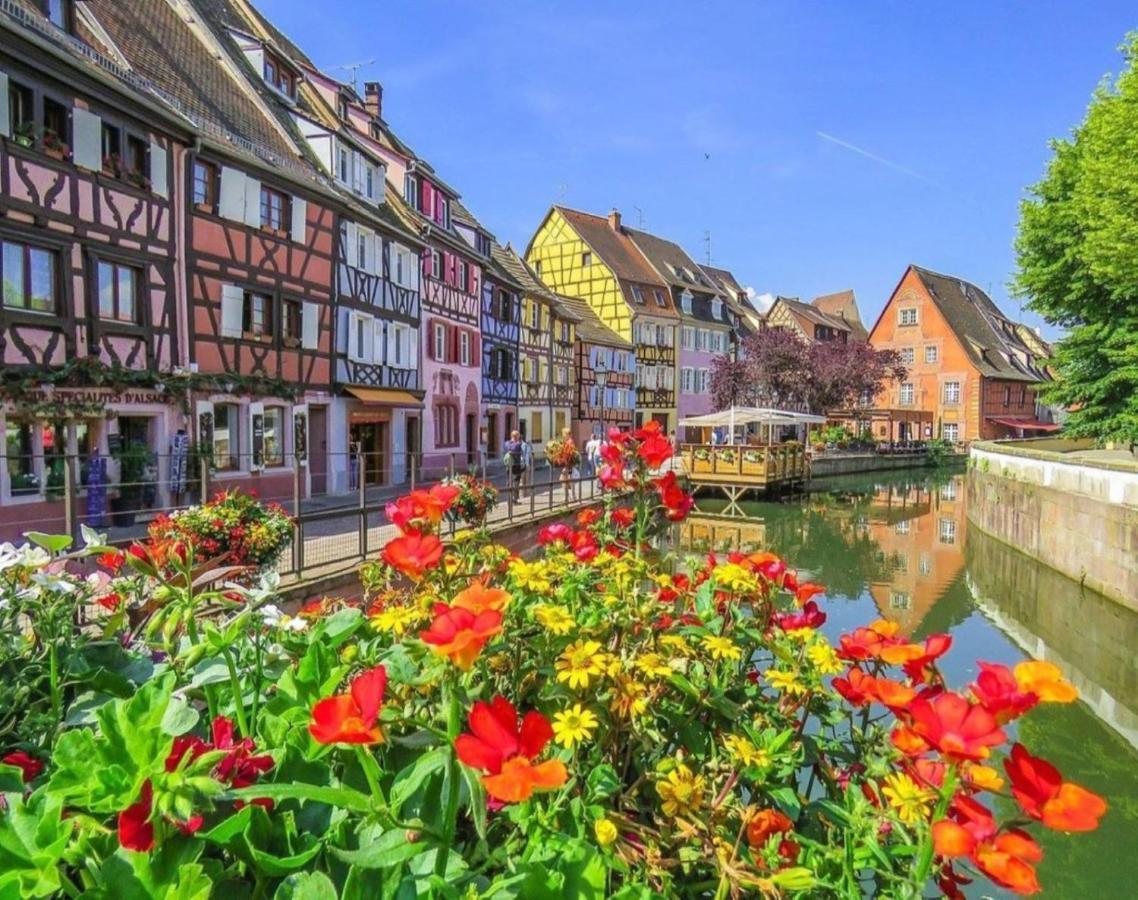 Gite Cote Cour Colmar Bagian luar foto